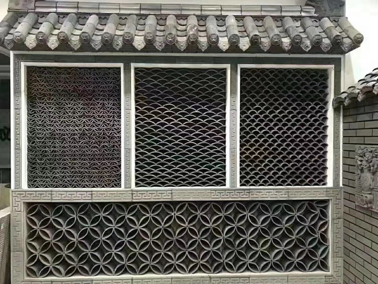 青瓦，小青瓦仿古門(mén)頭建筑